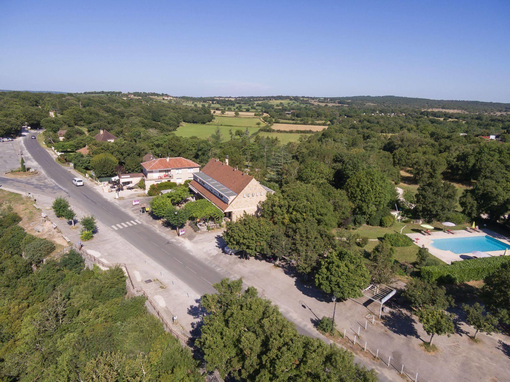 Logis Hotels - Le Bellaroc - Hotel 2 Etoiles Et Restaurant Rocamadour Ngoại thất bức ảnh
