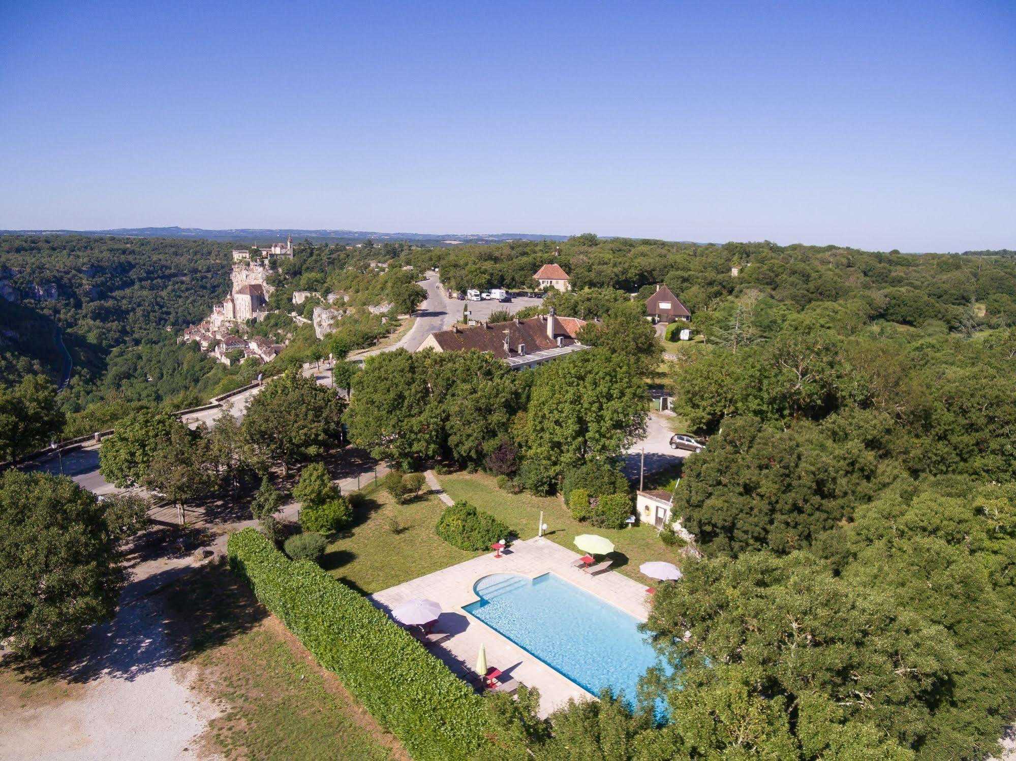 Logis Hotels - Le Bellaroc - Hotel 2 Etoiles Et Restaurant Rocamadour Ngoại thất bức ảnh