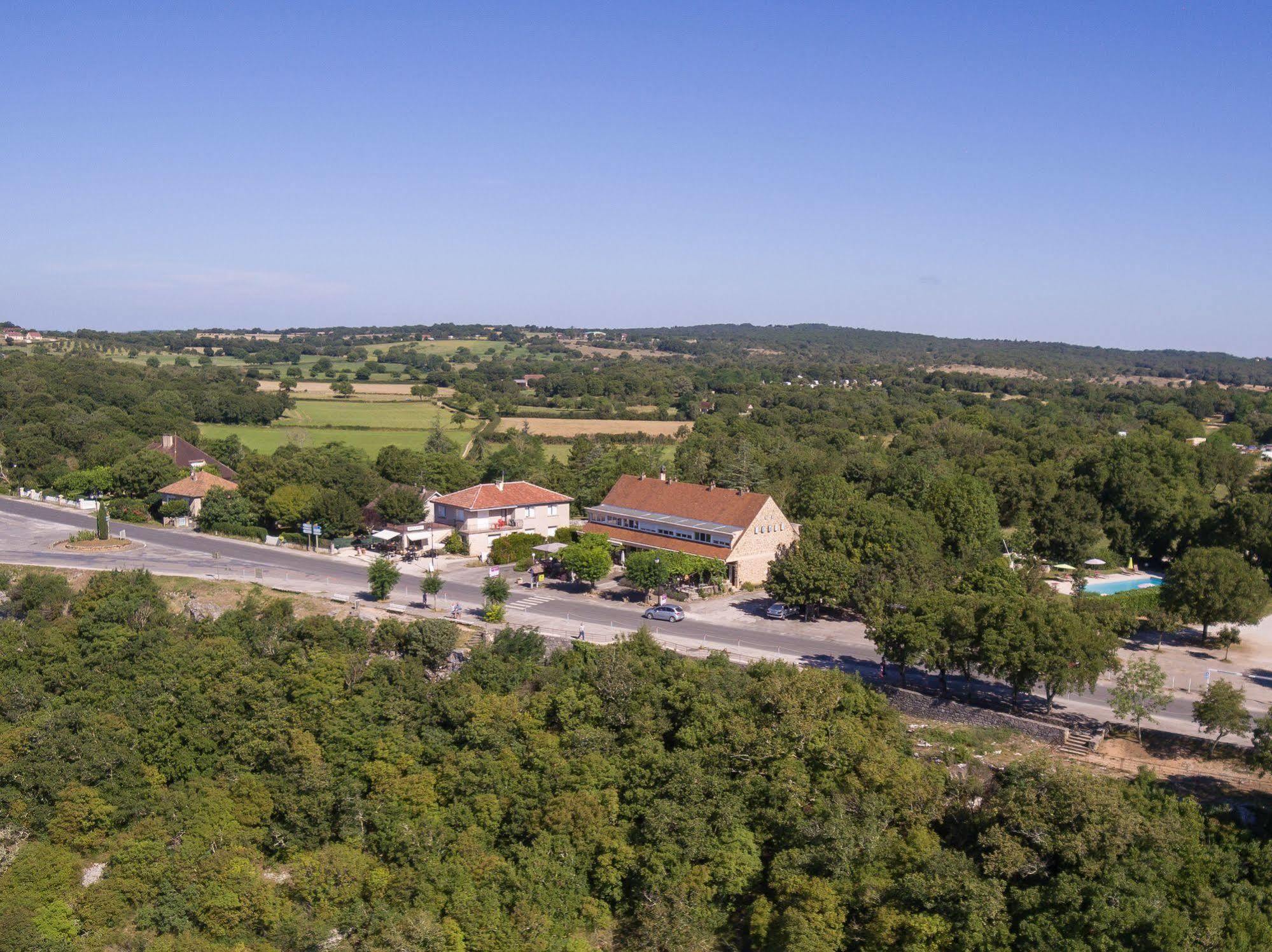 Logis Hotels - Le Bellaroc - Hotel 2 Etoiles Et Restaurant Rocamadour Ngoại thất bức ảnh